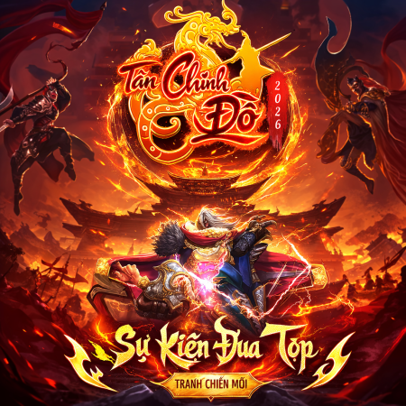 Tân chinh đồ ra mắt Server Mệnh Vương – Sự kiện đua Top khởi tranh ngày